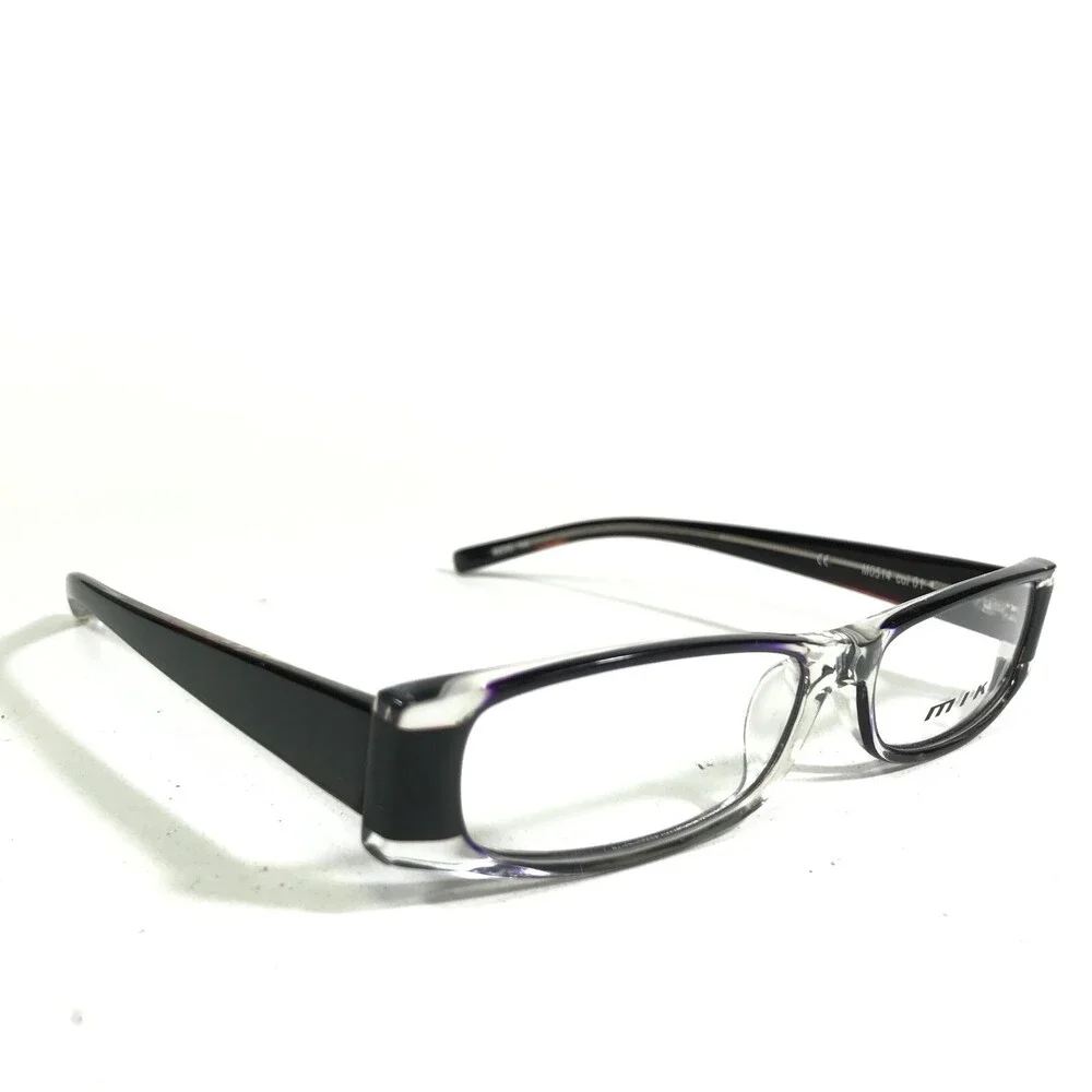 Mikli M0514 col 01 Eyeglasses Frames Brown Purple Clear Rectangular 52-15-140